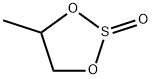 4-メチル-1,3-ジオキサ-2-チア(IV)シクロペンタン-2-オン 化学構造式