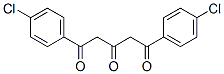 1,5-Bis(4-chlorophenyl)-1,3,5-pentanetrione 结构式
