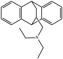 11-(Diethylaminomethyl)-9,10-dihydro-9,10-ethanoanthracene Struktur