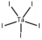 ペンタヨードタンタル(V) 化学構造式