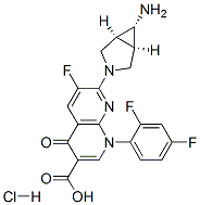 盐酸特伐沙星,146961-34-4,结构式