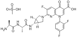 Alatrofloxacin Struktur