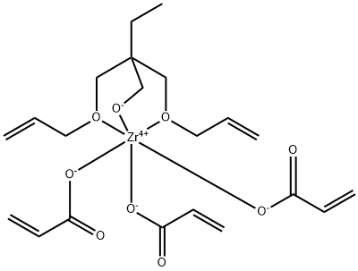 146987-99-7 [2,2-双[(2-丙烯基氧基)甲基]-1-丁醇-O,O',O'']三(2-丙烯酸-O)锆盐