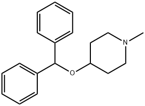 ジフェニルピラリン 化学構造式