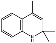 1,2-ジヒドロ-2,2,4-トリメチルキノリン 化学構造式