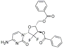 2',2'-difluoro-2'-deoxycytidine-3',5'-dibenzoate Structure
