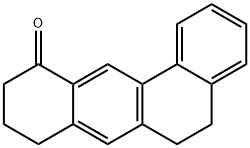 5,8,9,10-テトラヒドロベンゾ[a]アントラセン-11(6H)-オン 化学構造式