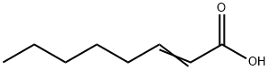 TRANS-2-OCTENOIC ACID Structure