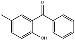 2-羟基-5-甲基苯甲酮, 1470-57-1, 结构式