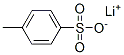 lithium p-toluenesulphonate Structure