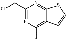 4-chloro-2-(chloromethyl)thieno[2,3-d]pyrimidine|4-氯-2-(氯甲基)噻吩并[2,3-D]嘧啶