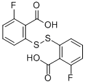 2,2'-DITHIOBIS(6-FLUOROBENZOIC ACID) Struktur