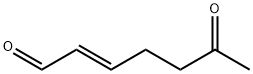 2-Heptenal, 6-oxo-, (E)- (9CI) Structure