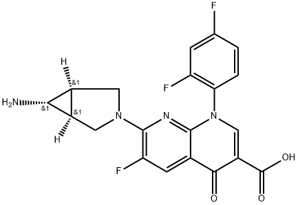 TROVAFLOXACIN Struktur