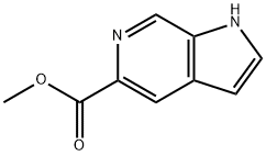 METHYL 1H-PYRROLO[2,3-C]PYRIDINE-5-CARBOXYLATE Struktur