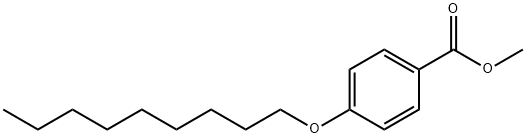 4-(ノニルオキシ)安息香酸メチル 化学構造式