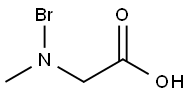 Glycine, N-bromo-N-methyl- (9CI) 结构式