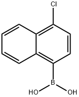 Boronic acid, (4-chloro-1-naphthalenyl)- (9CI) Structure