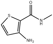 2-Thiophenecarboxamide,3-amino-N-methyl-(9CI) Struktur