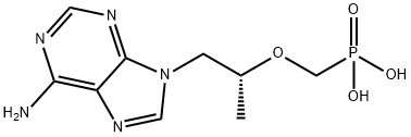 テノホビル水和物 化学構造式