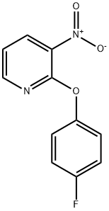 2-(4-FLUOROPHENOXY)-3-NITROPYRIDINE Structure