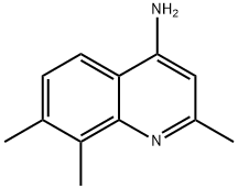 4-AMINO-2,7,8-TRIMETHYLQUINOLINE Struktur