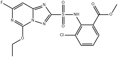 CLORANSULAM-METHYL Structure