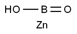 diboron zinc tetraoxide Structure