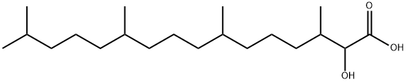 2-hydroxyphytanic acid 结构式