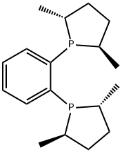 (-)-1,2-双((2R,5R)-2,5-二甲基磷)苯,147253-67-6,结构式
