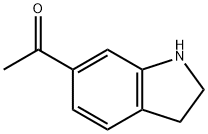 1-(吲哚啉-6-基)乙酮, 147265-76-7, 结构式