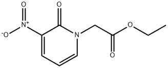 2-(3-硝基-2-氧代吡啶-1(2H)-基)乙酸乙酯 结构式