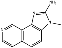2-Amino-3-methyl-3H-imidazo[4,5-H]isoquinoline Structure