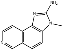 2-Amino-3-methyl-3H-imidazo[4,5-F]isoquinoline, 147293-15-0, 结构式