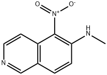 N-Methyl-5-nitro-6-isoquinolinamine Structure