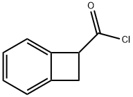 Bicyclo[4.2.0]octa-1,3,5-triene-7-carbonyl chloride (7CI,9CI) Structure