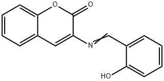 N-salicylidene-3-aminocoumarin Structure