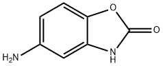 5-アミノベンゾオキサゾール-2(3H)-オン 化学構造式