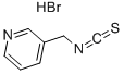 3-PICOLYL ISOTHIOCYANATE HYDROBROMIDE Struktur