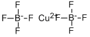 Cupric tetrafluoroborate hydrate Structure