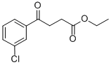 ETHYL 4-(3-CHLOROPHENYL)-4-OXOBUTYRATE Structure