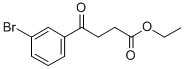 ETHYL 4-(3-BROMOPHENYL)-4-OXOBUTYRATE Structure