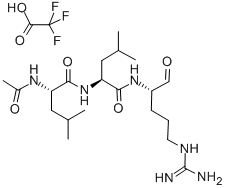 LEUPEPTIN TRIFLUOROACETATE SALT Structure