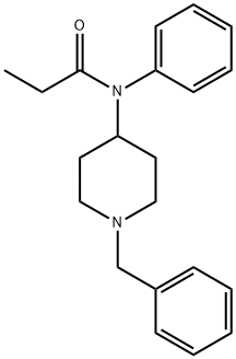 N-(1-benzylpiperidin-4-yl)-N-phenylpropionamide  Structure