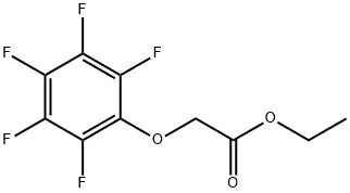 PENTAFLUOROPHENYLOXY-ACETIC ACID ETHYL ESTER Struktur