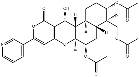 啶南平 A, 147444-03-9, 结构式