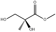 甲基2,3-二羟基-2-甲基丙酸酯, 147501-85-7, 结构式