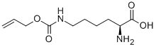 6-N-ALLOC-L-LYSINE
 Structure