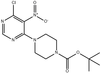 4-(6-CHLORO-5-NITRO-4-PYRIMIDINYL)-1-PIPERAZINECARBOXYLIC ACID 1,1-DIMETHYLETHYL ESTER price.