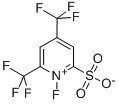 N-フルオロ-4,6-ビス(トリフルオロメチル)ピリジニウム-2-スルホン酸 化学構造式